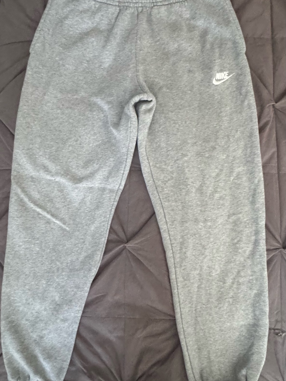 Nike Men’s Grey Fleece Sweatpants
